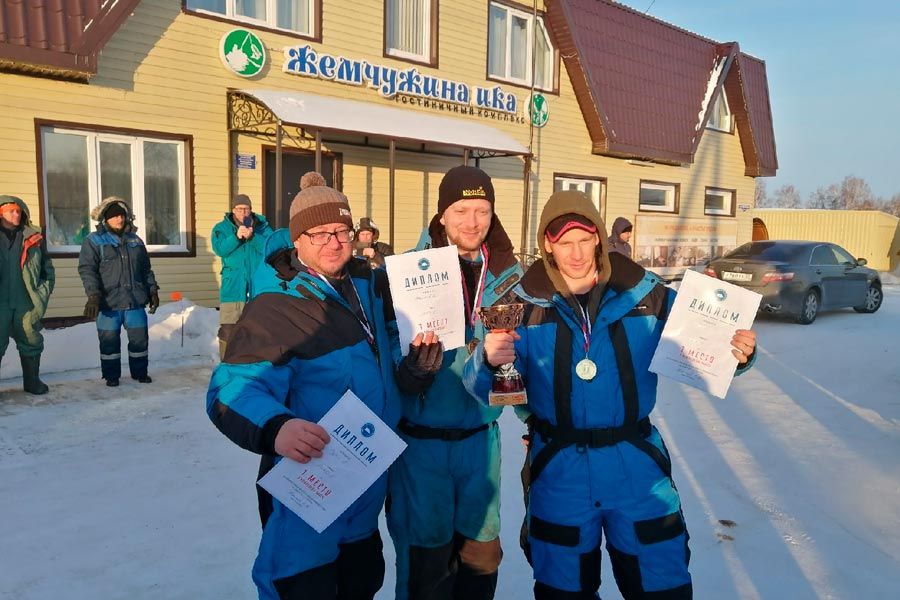 Итоги Чемпионата Омской области по ловле на мормышку со льда прошедшие 5 января 2021 г. на озере Ик