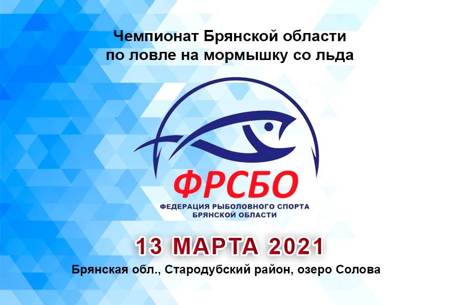 Чемпионат Брянской области по ловле на мормышку со льда 13 марта 2021 года, Брянская обл., Стародубский район, озеро Солова