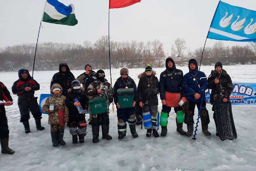 Итоги Первенства г. Стерлитамак среди юношей по ловле на мормышку со льда прошедшие 6 февраля 2021 года