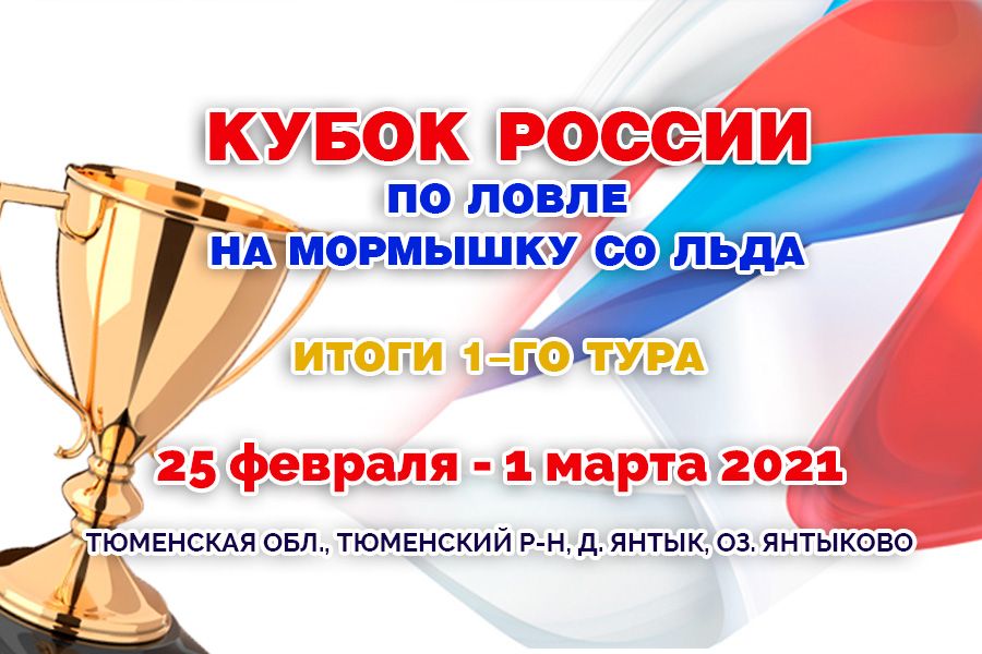 Итоги 1-го тура Кубка России-2021 по ловле на мормышку со льда