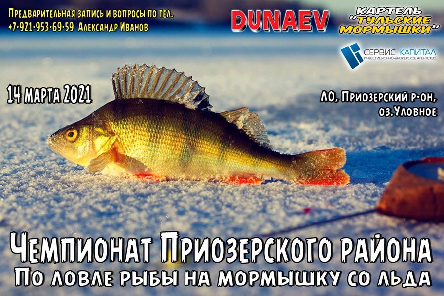 Чемпионат Приозерского района по ловле рыбы на мормышку со льда 14 марта 2021 г., Ленинградская область, пос. Колосково, оз. Уловное