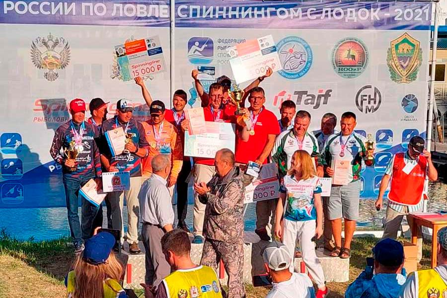 Чемпионат России по ловле спиннингом с лодок финишировал.