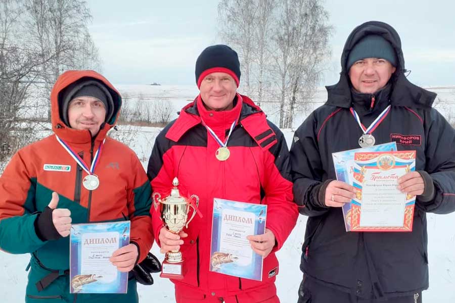 Итоги Чемпионата города Назарово по ловле на мормышку со льда