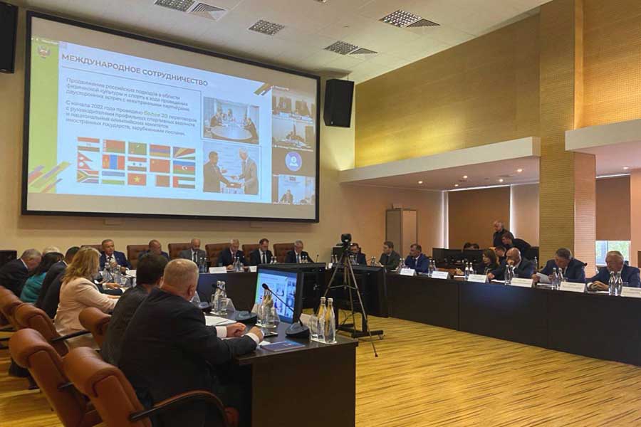 12 сентября 2022 года состоялось заседание коллегии Министерства спорта РФ