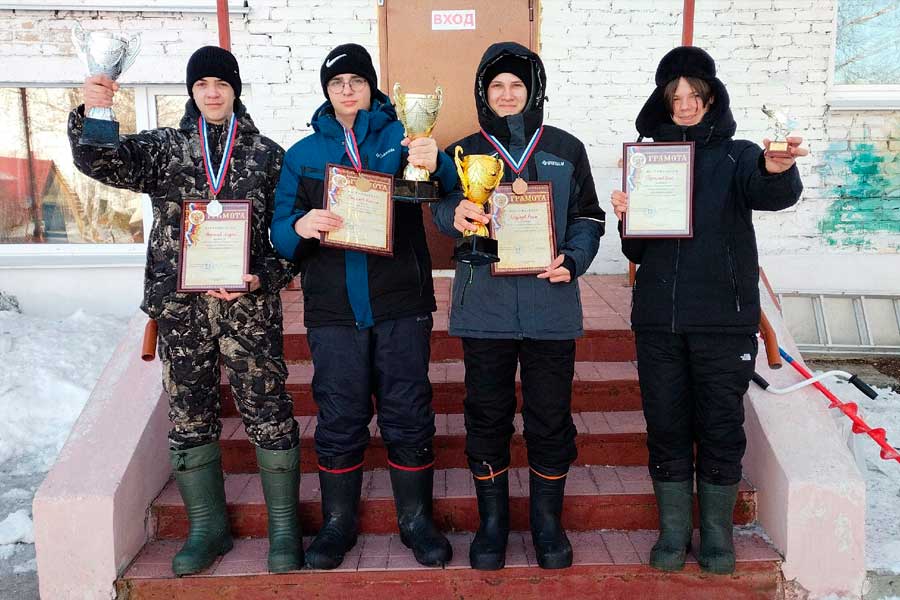 Итоги Кубк Усть-Катавского ГО по ловле на мормышку со льда среди юношей и девушек