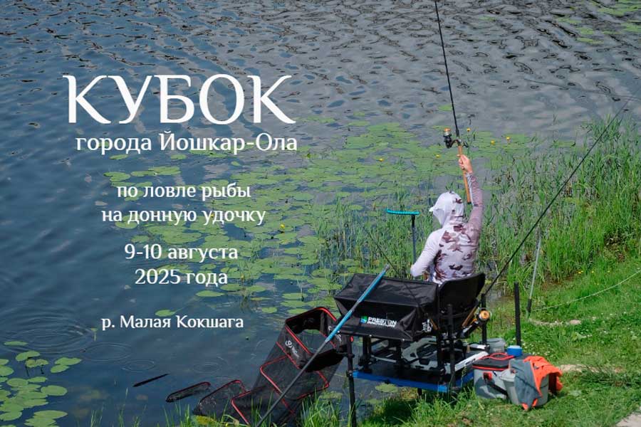 Кубок города Йошкар-Ола по ловле донной удочкой 9-10 августа 2025 г., Республика Марий Эл, г. Йошкар-Ола, р. Малая Кокшага