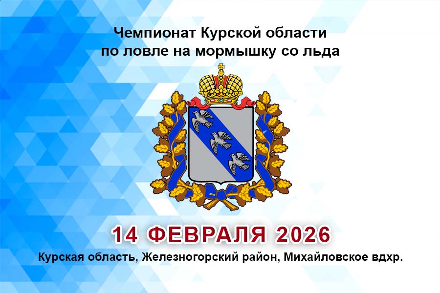 Чемпионат Курской области по ловле на мормышку со льда 14 февраля 2026 г., Курская область, , Железногорский район, Михайловское вдхр.